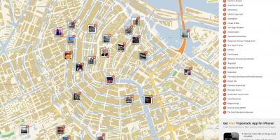 La carte de Amsterdam choses à faire