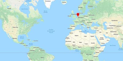 Amsterdam carte du monde