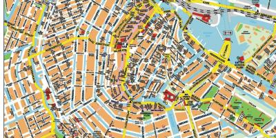 Carte Damsterdam Cartes Amsterdam Pays Bas - 