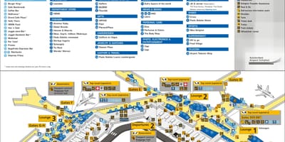 Ams-schiphol airport carte